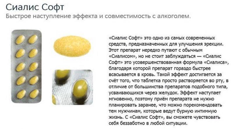 Какие средства для потенции можно принимать с алкоголем