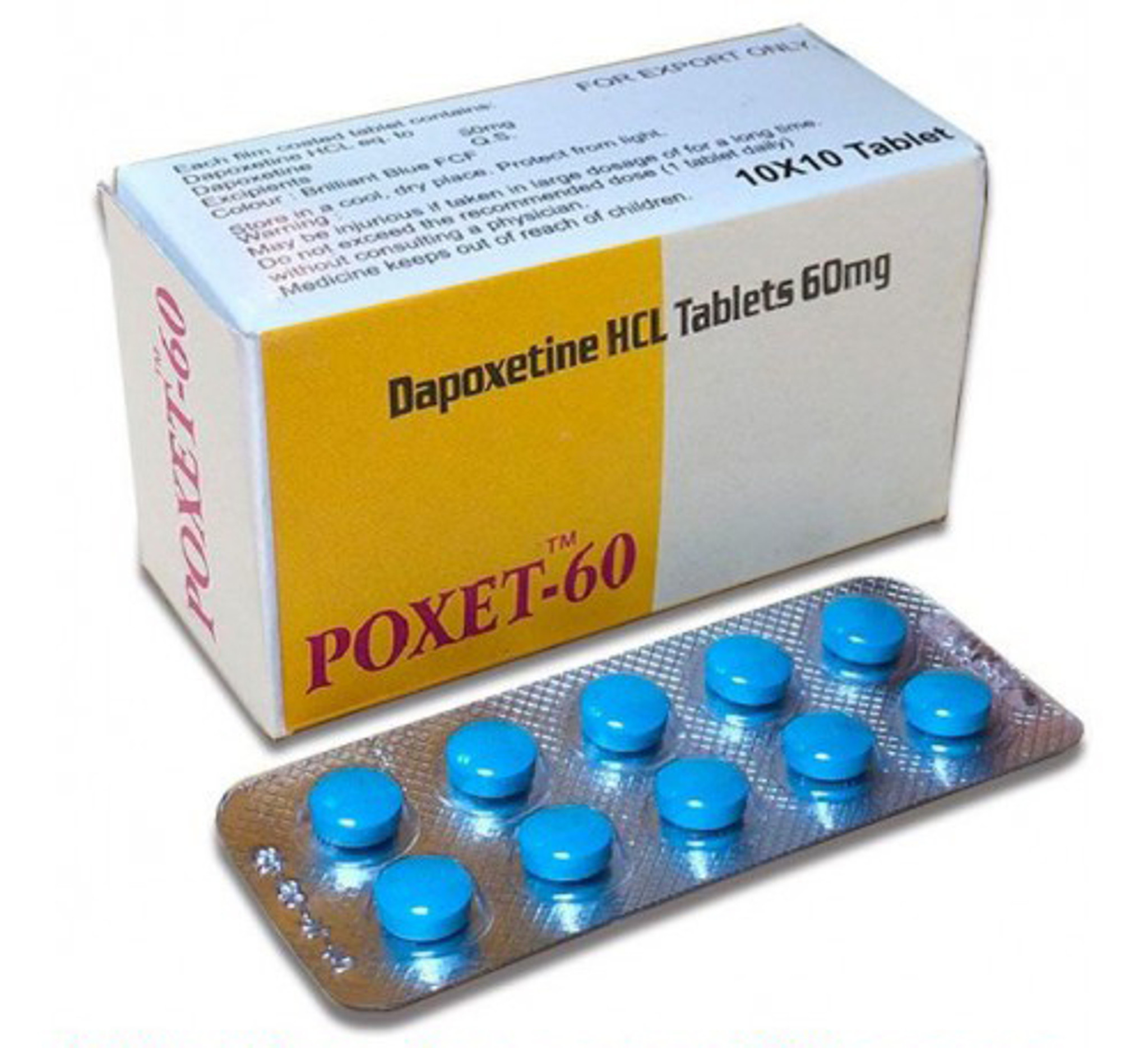 Активное вещество ДАПОКСЕТИН DAPOXETINE - Компендиум