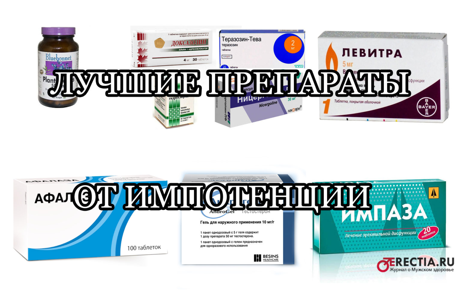 Лучших препаратов для потенции - рейтинг 2023