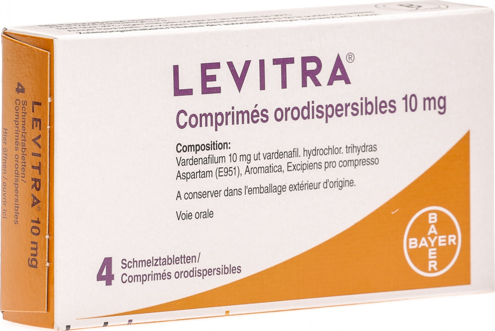 ЛЕВИТРА таблетки 20 мг * 2 BAYER LEVITRA tablets 20 mg * 2 BAYER.