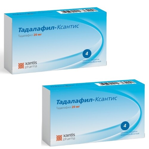 Тадалафил Вертекс таблетки - инструкция по применению, цена, дозировки.