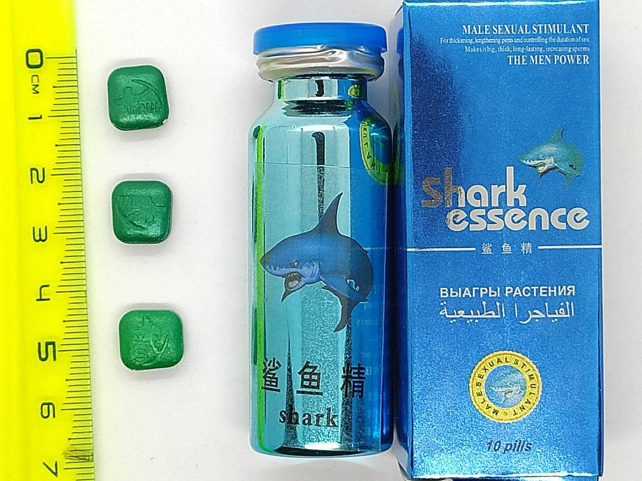 Таблетки Shark Essence-растительный стимулятор потенции - 370 ₴, купить.