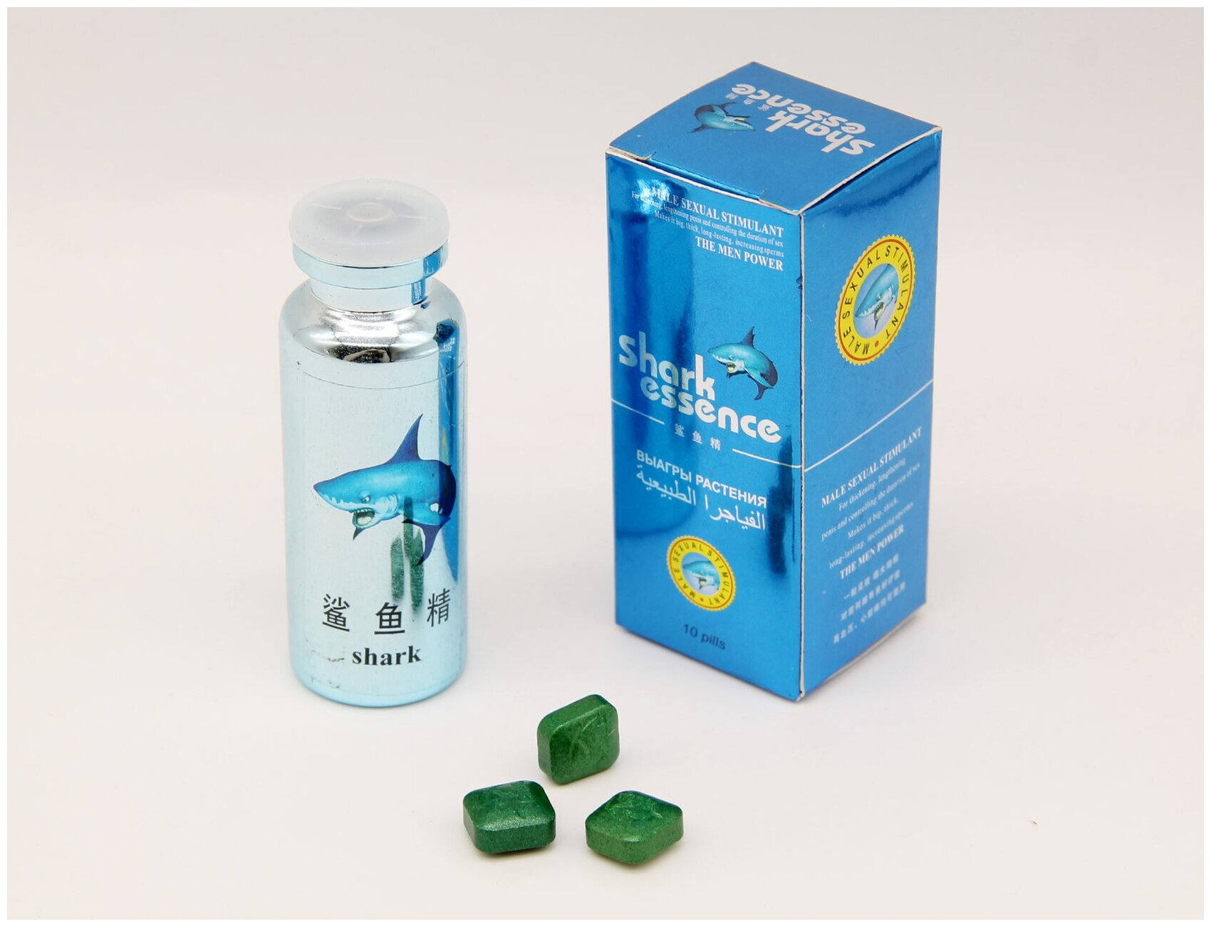 Акулий экстракт Виагра быстродействующая, Shark Essence