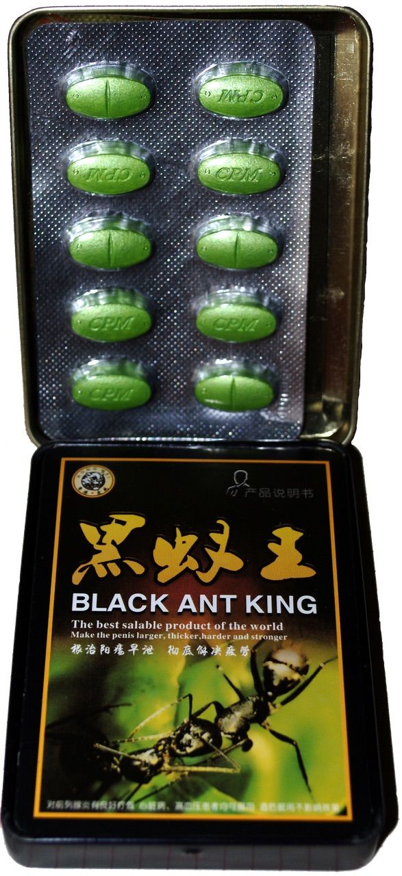 Таблетки Черный муравей super black ant king потенция