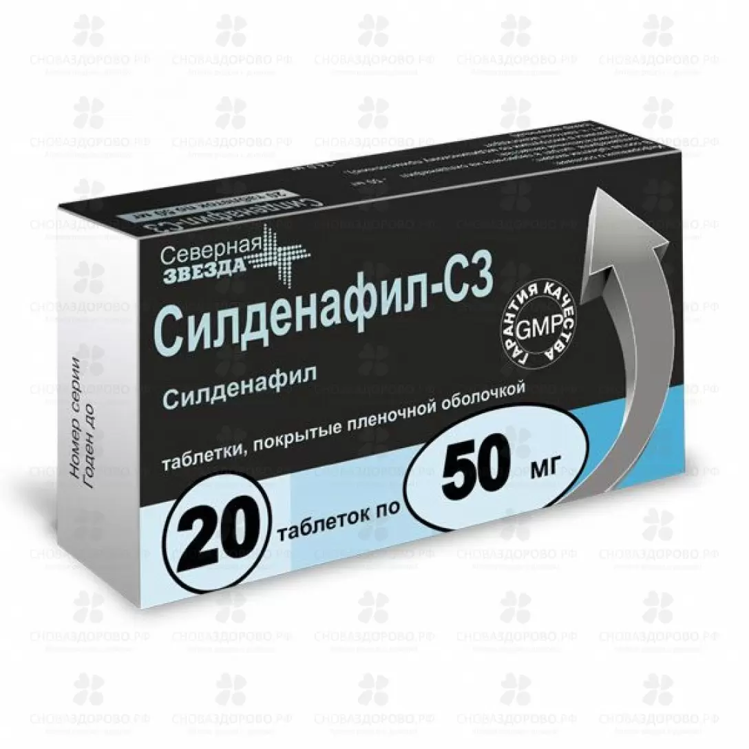 Сравнительная характеристика силденафила и других.