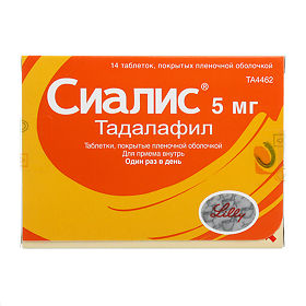 Сиалис таблетки, 28 шт, 5 мг - цена, купить онлайн. - Все аптеки